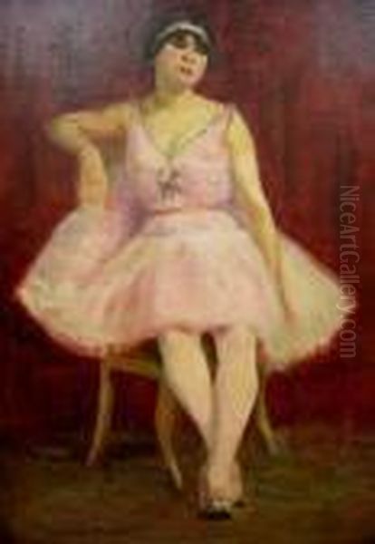 Danseuse Oil Painting by Henri Lebasque