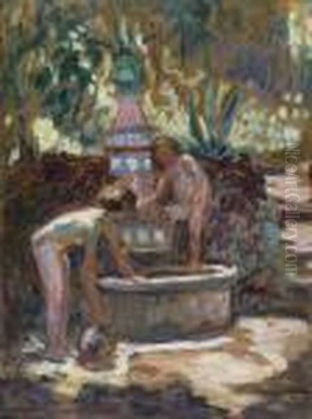 Saint-tropez Oil Painting by Henri Lebasque