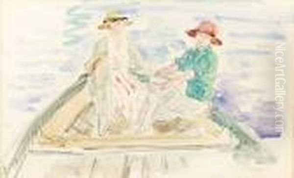 Promenade En Barque Oil Painting by Henri Lebasque