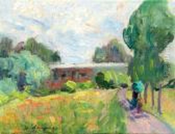 Le Chemin Oil Painting by Henri Lebasque