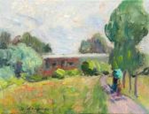 Le Chemin Oil Painting by Henri Lebasque