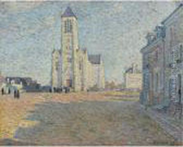 Eglise Dans Un Village Oil Painting by Henri Lebasque