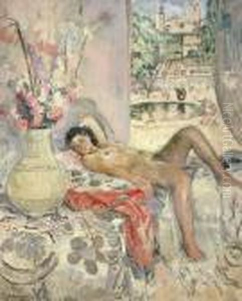 Nu Allonge by Henri Lebasque