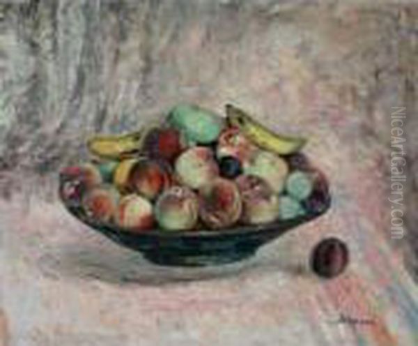 Coupe De Fruits Oil Painting by Henri Lebasque