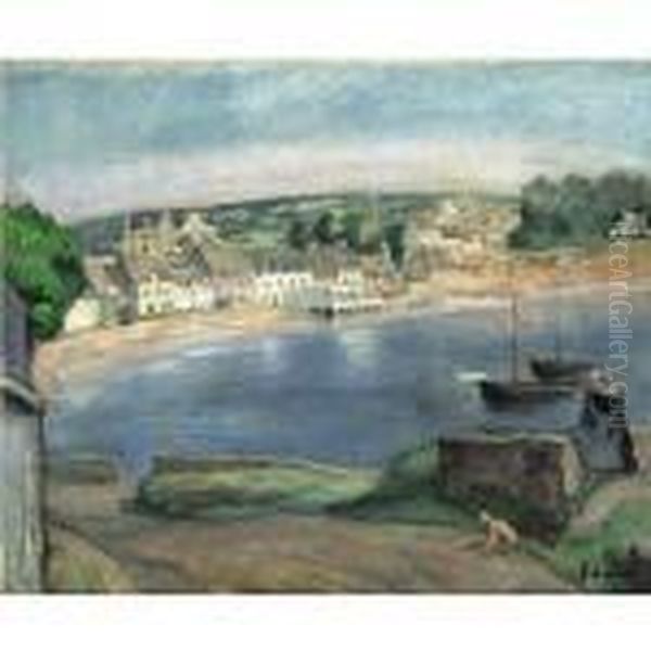 Paysage De Bretagne A Miget Oil Painting by Henri Lebasque