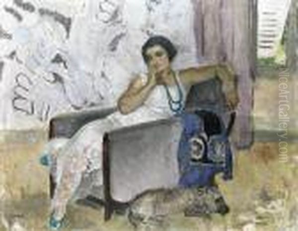 Le Repos Oil Painting by Henri Lebasque