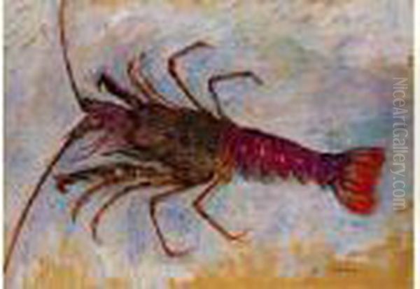 Langouste Oil Painting by Henri Lebasque