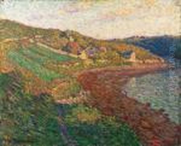 Le Chteau - Paysage En Bretagne Oil Painting by Henri Lebasque