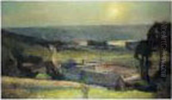 Issy-les-moulineaux Oil Painting by Albert Lebourg