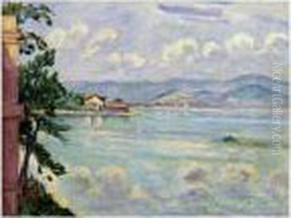 Property Of Various Owners Oil Painting by Albert Lebourg