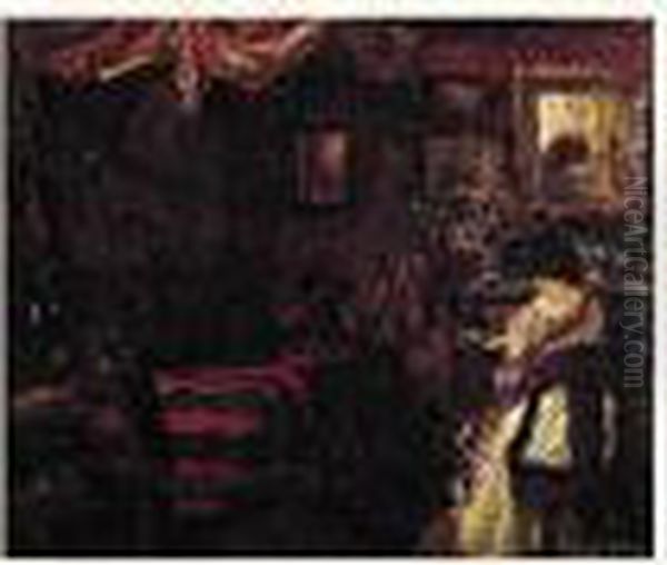 La Chambre De L'artiste by Paul Emile Lecomte