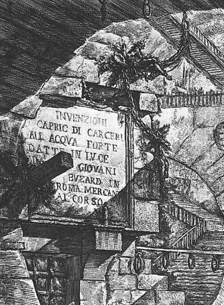 Carceri d'Invenzione 1749-50 Oil Painting by Giovanni Battista Piranesi