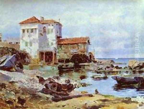 Beirut 1882 Oil Painting by Vasily Polenov