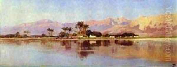 The Nile 1881 Oil Painting by Vasily Polenov