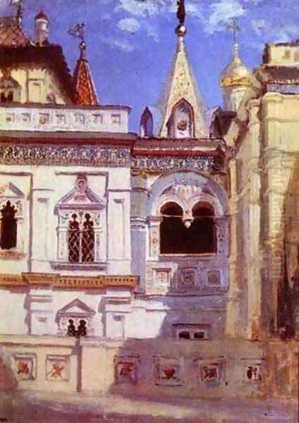 The Teremny Palace 1877 Oil Painting by Vasily Polenov