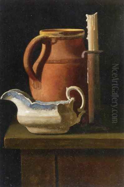 Still Life I Oil Painting by John Frederick Peto