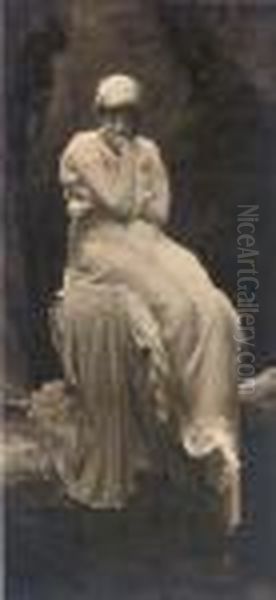 Solitude Oil Painting by Frederick Leighton