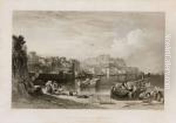 Antica Pozzuoli Oil Painting by William Leighton Leitch