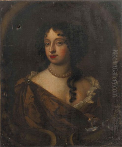 Portrait Of A Lady Oil Painting by Sir Peter Lely