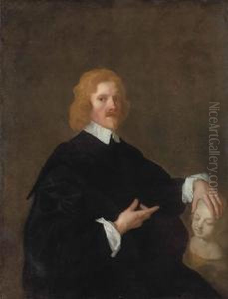 Portrait Of A Gentleman Oil Painting by Sir Peter Lely