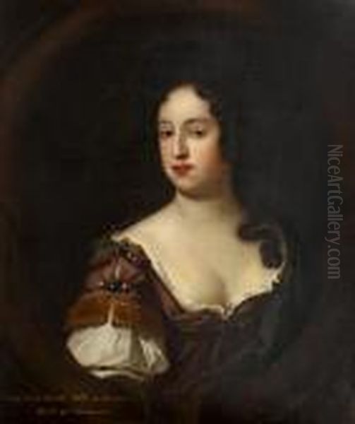 Portrait Of The Countess Of Carnarvon Oil Painting by Sir Peter Lely