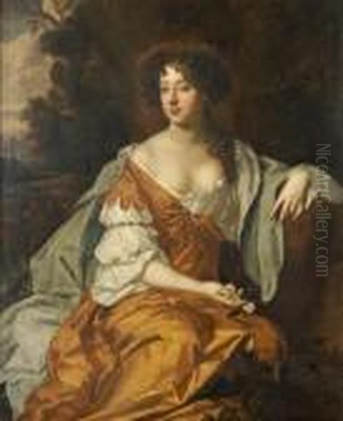 Portrait Of A Lady Oil Painting by Sir Peter Lely