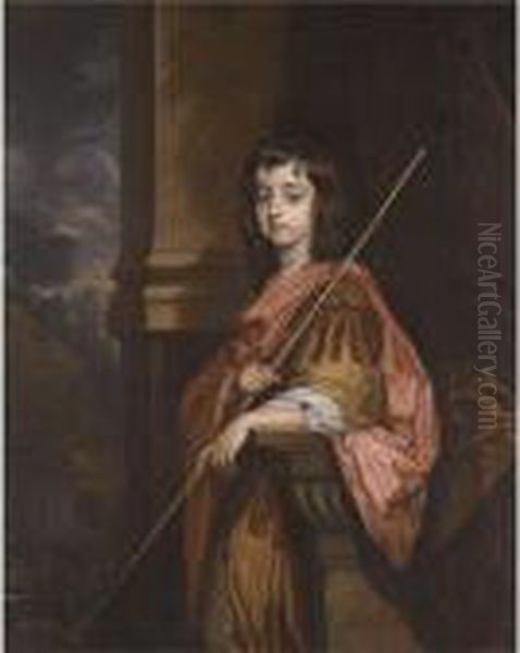 Portrait Of William Seymour, 3rd Duke Of Somerset Oil Painting by Sir Peter Lely