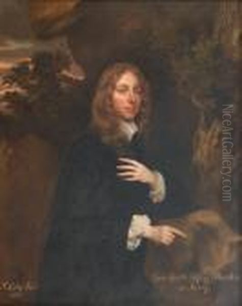 Geo Garth Esq Oil Painting by Sir Peter Lely