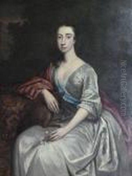 Portrait Of A Lady Oil Painting by Sir Peter Lely