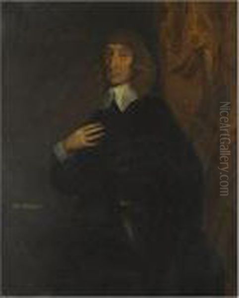 Portrait Of John Selden (1584-1654) Oil Painting by Sir Peter Lely