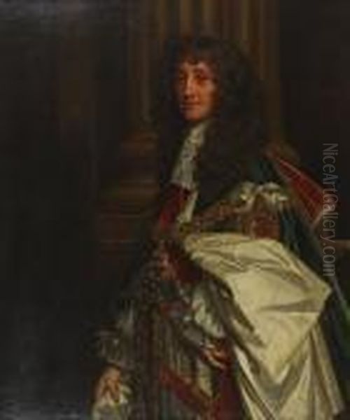 Portrait Of The Prince Rupert Oil Painting by Sir Peter Lely