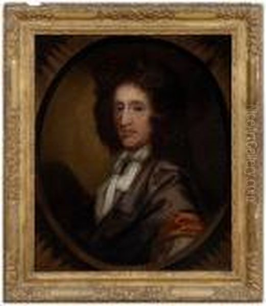 Charles Hall Esquire Oil Painting by Sir Peter Lely