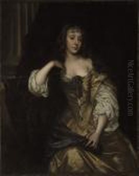 Portrait Of A Lady Oil Painting by Sir Peter Lely