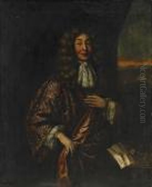 Portratt Av Ambetsman Oil Painting by Sir Peter Lely