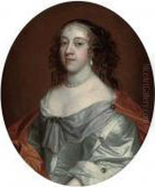 Portrait Of A Lady Oil Painting by Sir Peter Lely