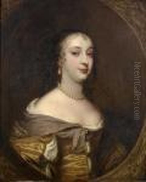 Portrait Of A Lady Oil Painting by Sir Peter Lely