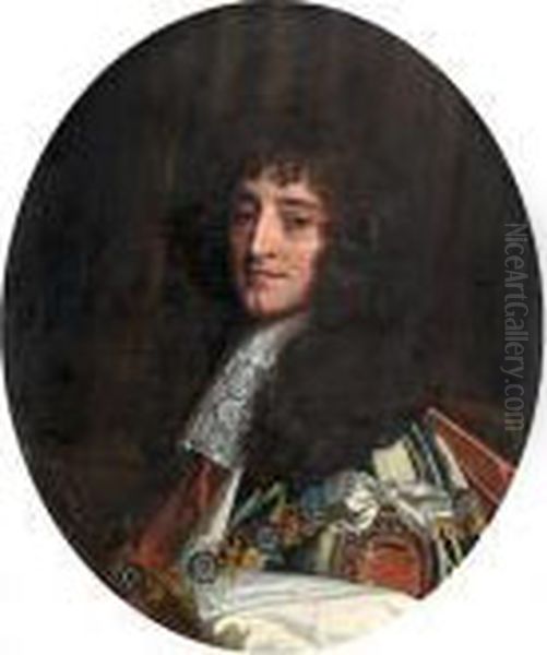 Portrait Of Prince Rupert Oil Painting by Sir Peter Lely