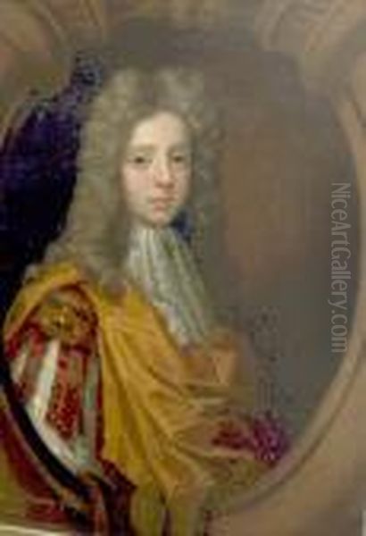 Master George Audley Grey Oil Painting by Sir Peter Lely