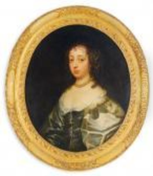 Portrait Of A Lady Oil Painting by Sir Peter Lely