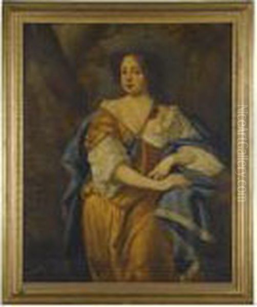 Portrait Of Frances Teresa Stewart Oil Painting by Sir Peter Lely