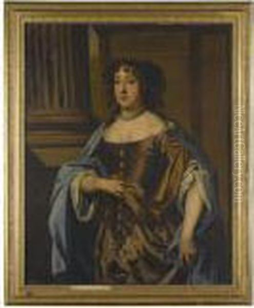 Portrait Of Barbara Villiers Oil Painting by Sir Peter Lely