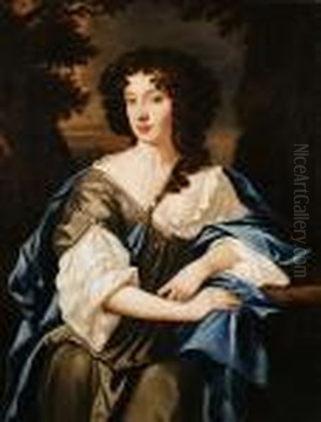 Portrait Of A Lady Oil Painting by Sir Peter Lely