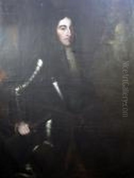 Portrait Of William Iii Oil Painting by Sir Peter Lely