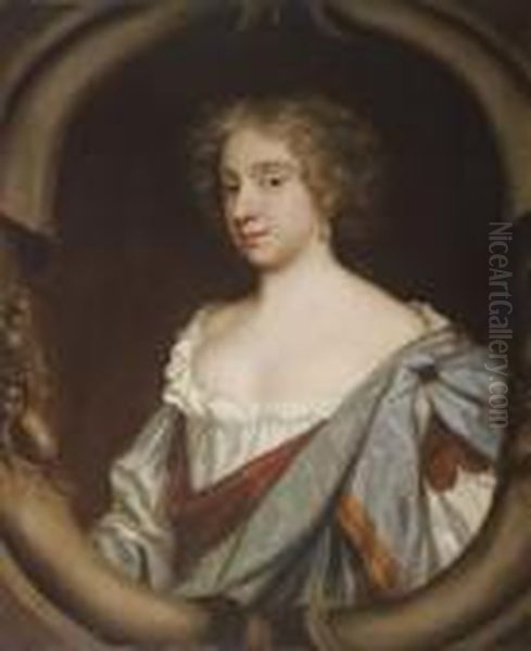 Ritratto Di Gentildonna Oil Painting by Sir Peter Lely