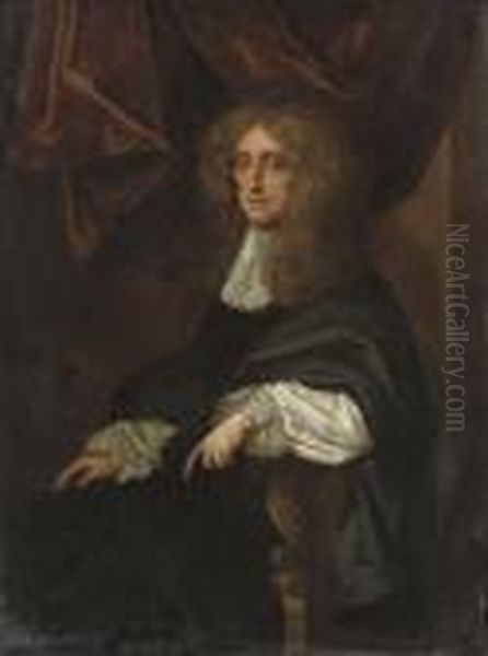 Portrait Of A Gentleman Oil Painting by Sir Peter Lely