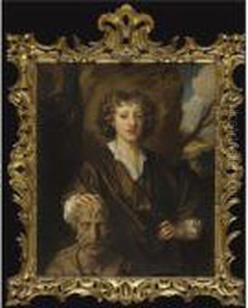 Portrait Of Bartholomew Beale Oil Painting by Sir Peter Lely