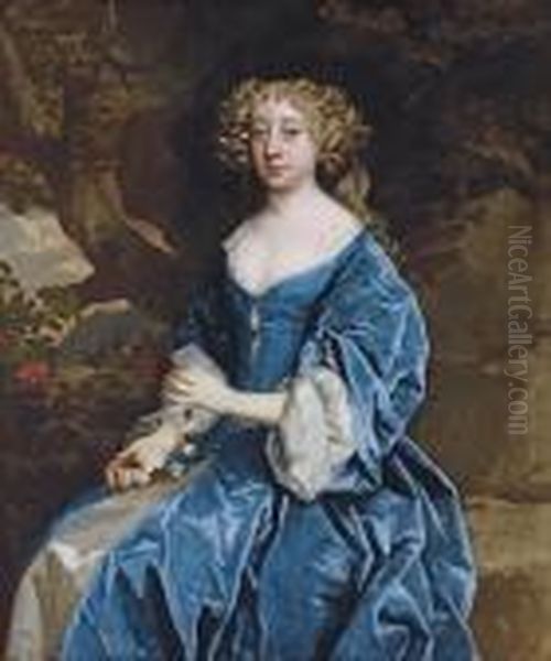 Portrait Of A Lady Oil Painting by Sir Peter Lely