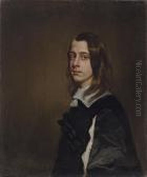 Portrait Of Nathaniel Oil Painting by Sir Peter Lely