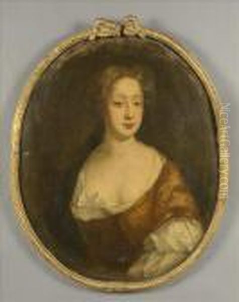 Portrait Of A Lady Oil Painting by Sir Peter Lely