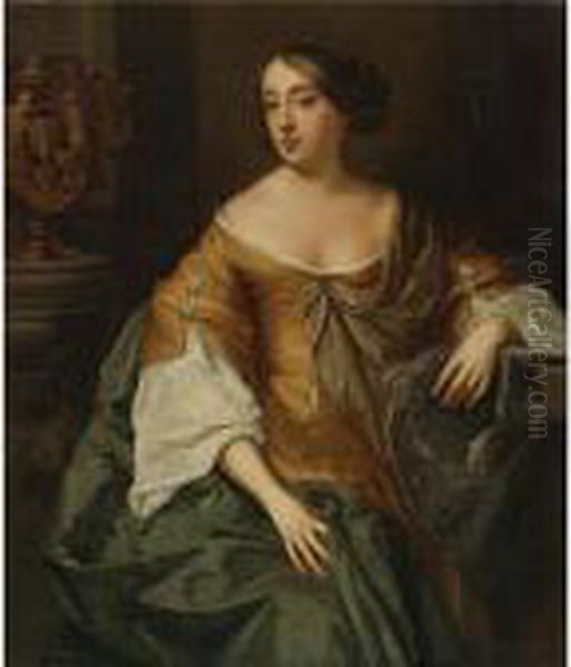 Portrait Of A Lady Oil Painting by Sir Peter Lely